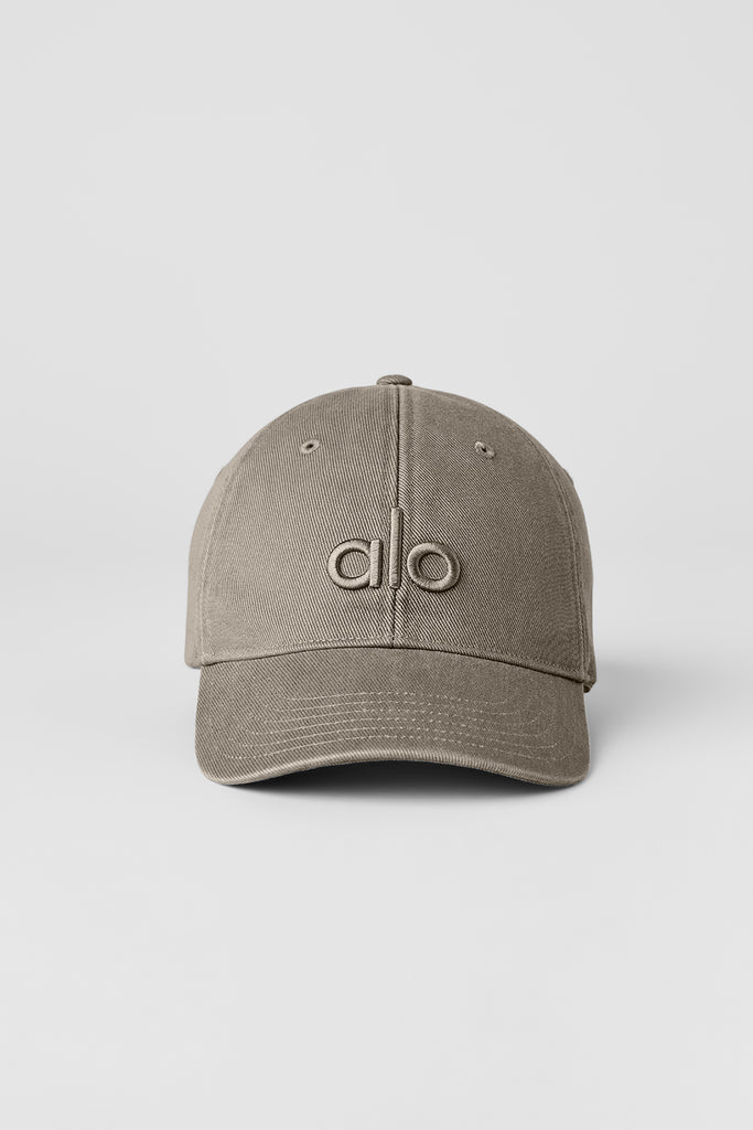 Washed Off-Duty Cap - Light Cocoa | ALO