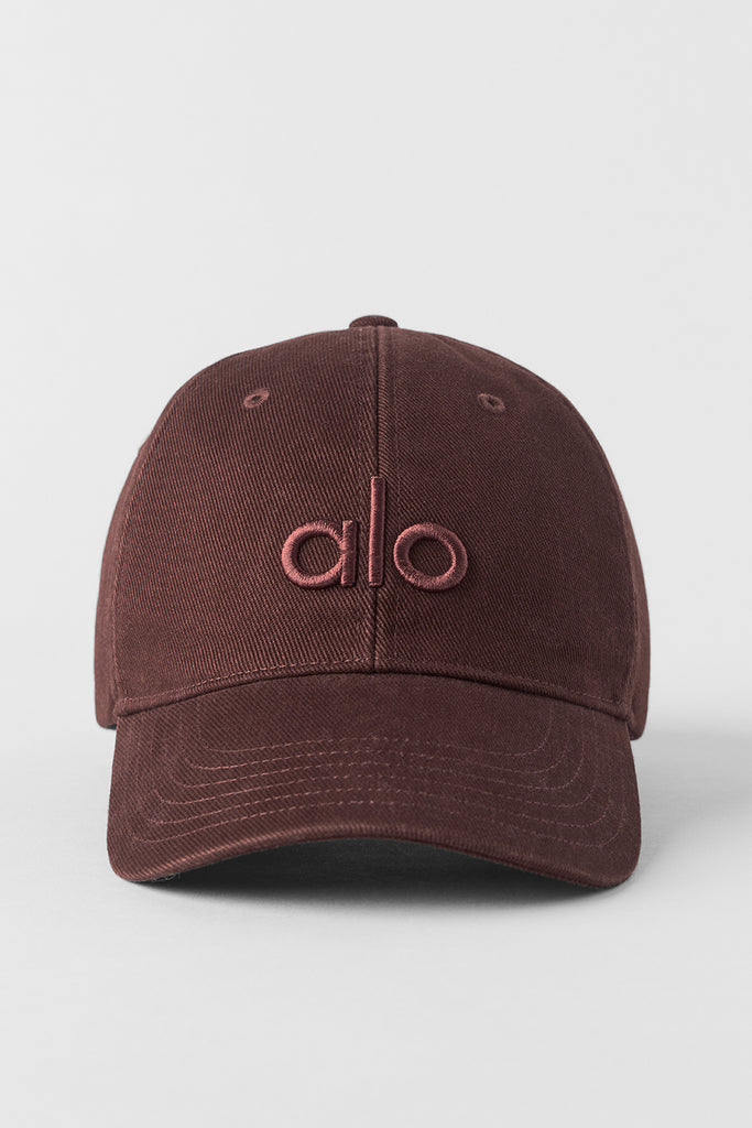 Washed Off-Duty Cap - Brownstone Wash | ALO