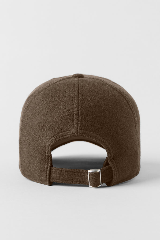 Wool Blend District Trucker Hat - Espresso | ALO