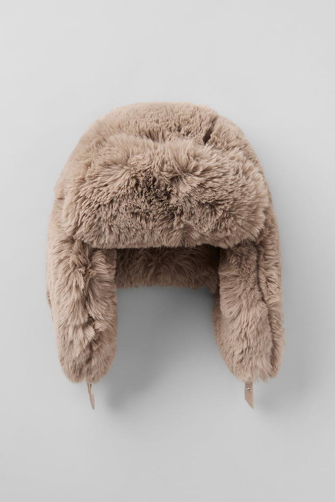 Faux Fur Starstruck Hat - Oat | ALO