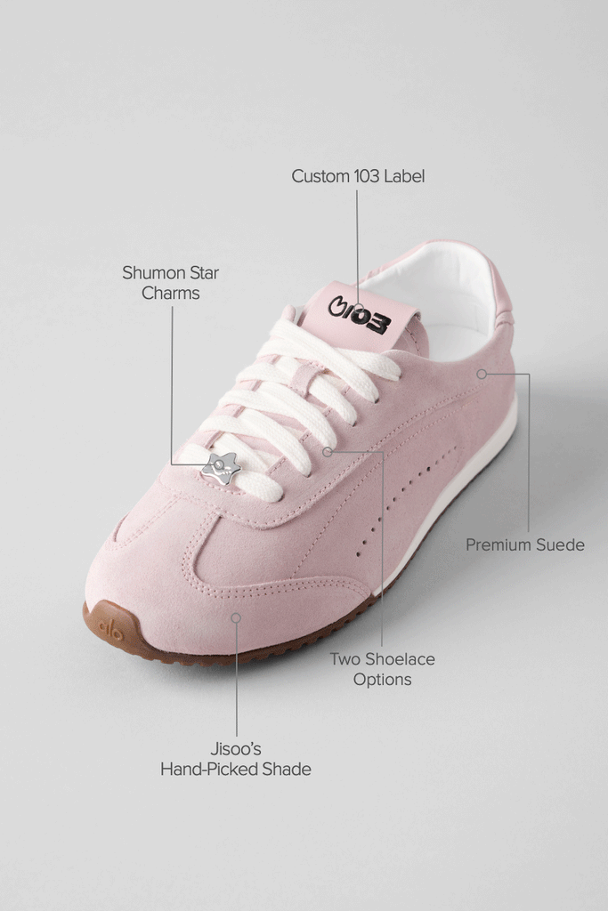 ALO Sunset Sneaker + Jisoo - Bloom Pink | ALO ALO Sunset Sneaker + Jisoo - Bloom Pink | ALO