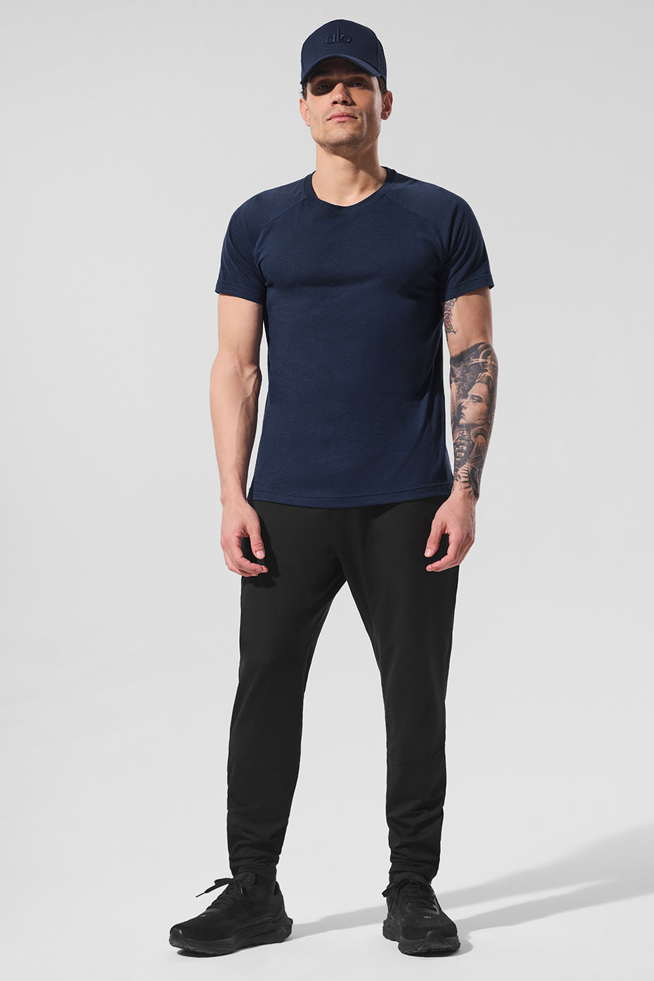 Triumph Raglan Tee - Navy | ALO