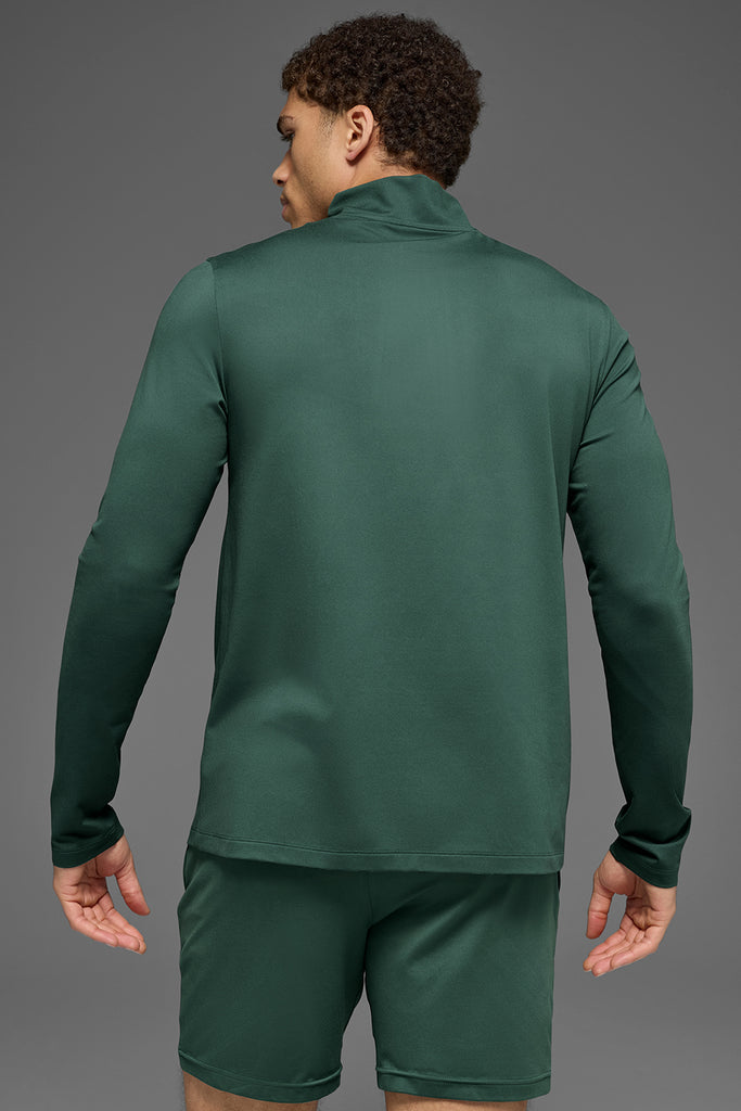 Conquer 1/4 Zip Reform Long Sleeve - Clover Green | ALO