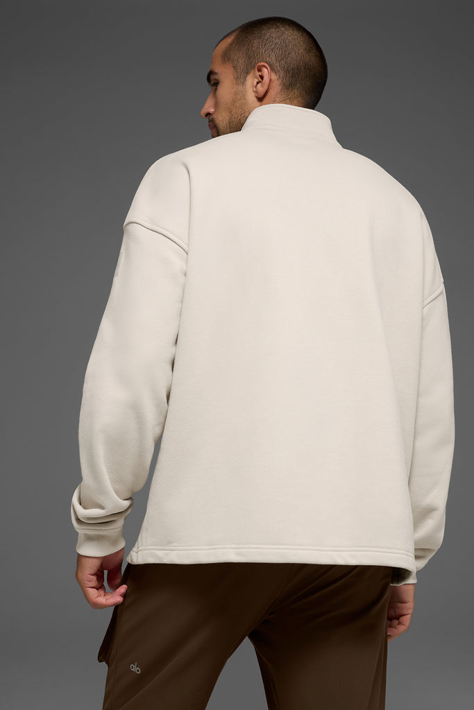 Renown Heavy Weight 1/4 Zip - Bone | ALO