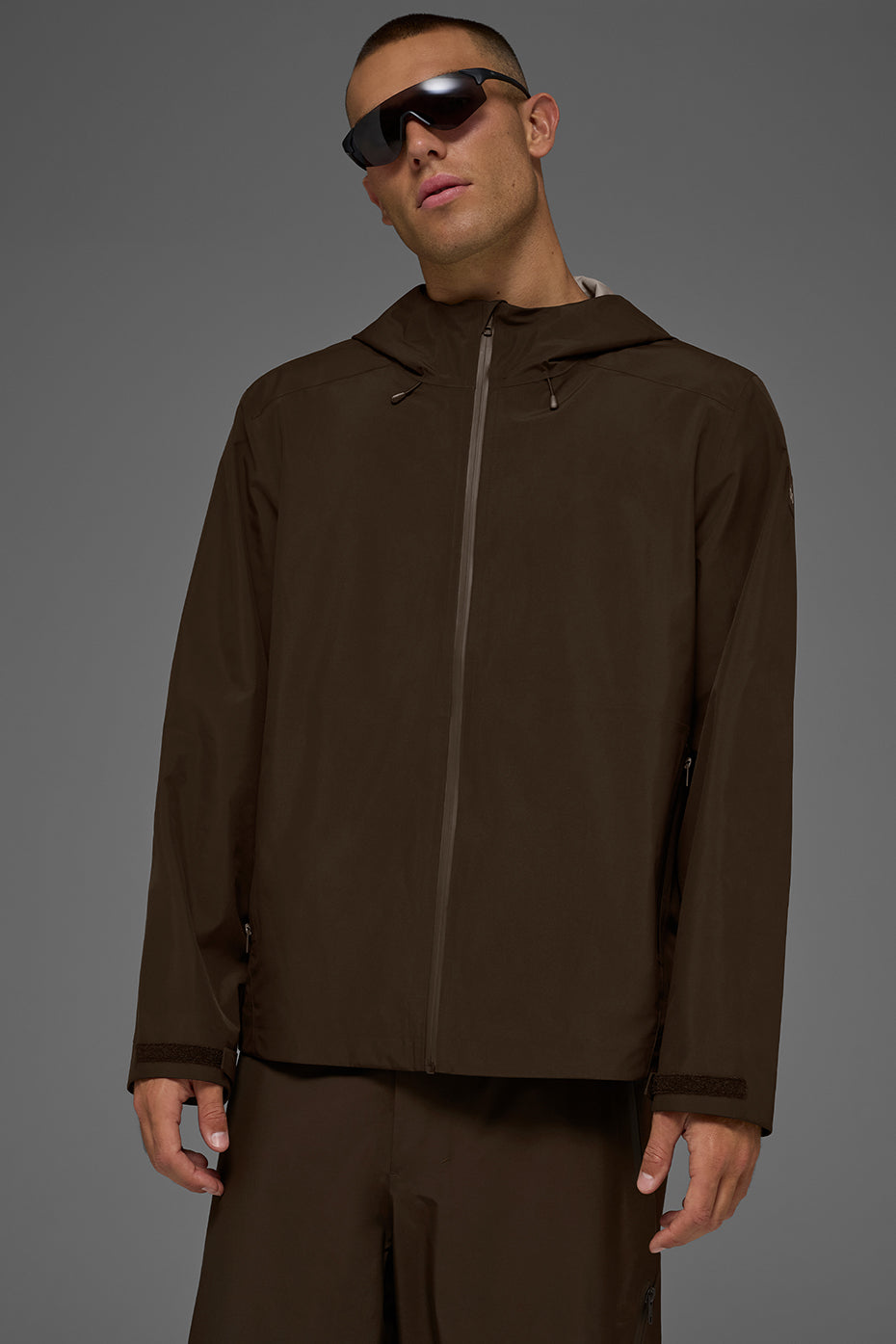 Alpha Shell Jacket - Espresso | ALO