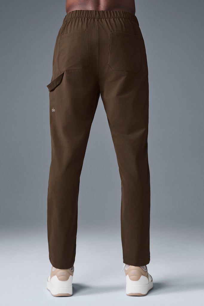 Co-Op Carpenter Track Pant - Espresso | ALO