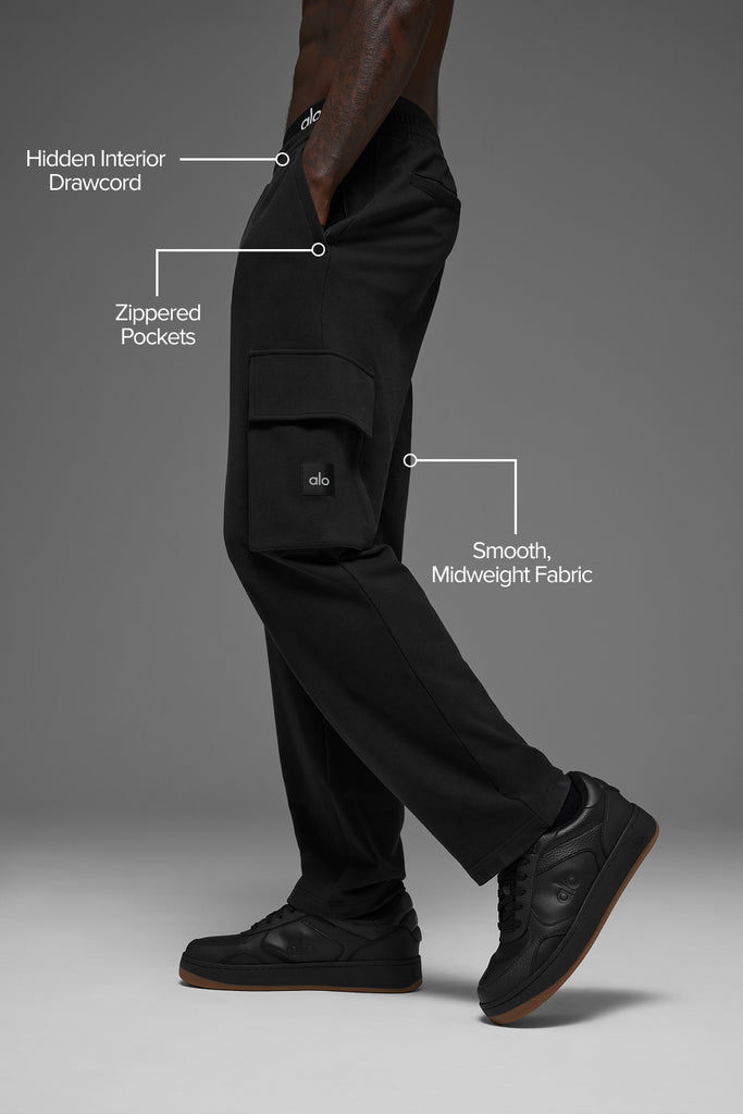 パンツ aloyoga Double Take Cargo Pant Double Take Cargo Pant - Black | ALO