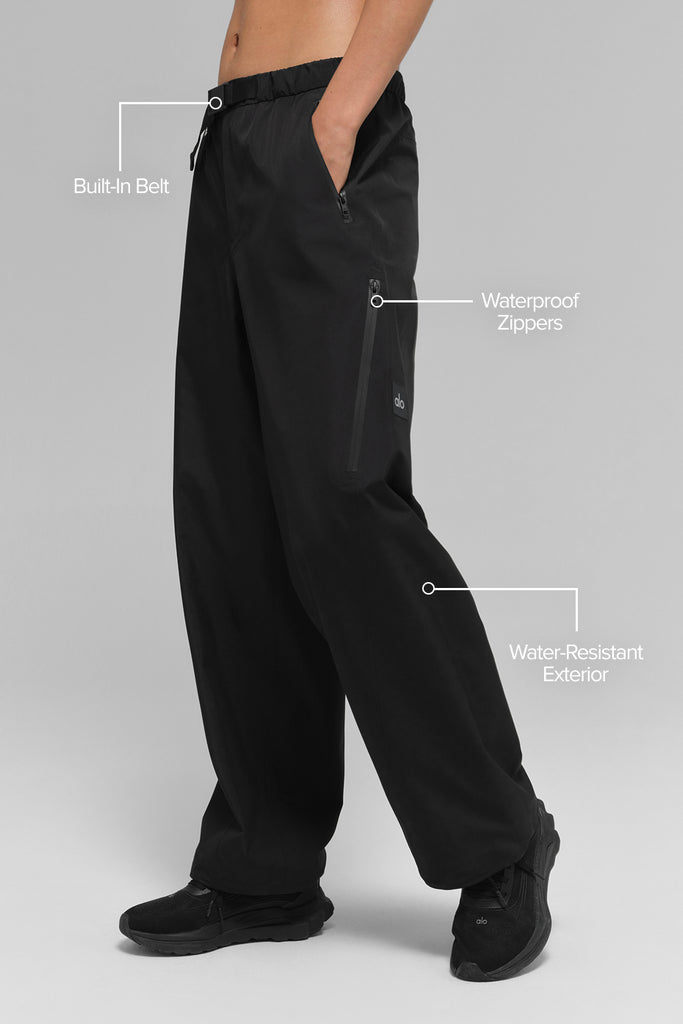 Alpha Shell Pant - Black | ALO