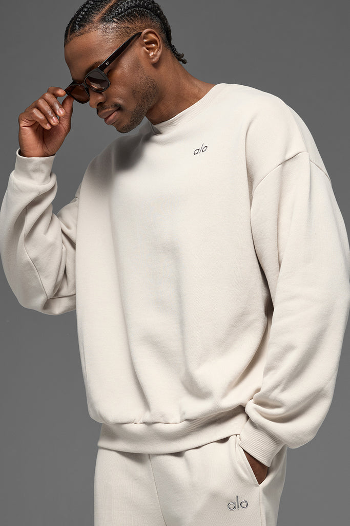 Accolade Crew Neck Pullover - Bone | ALO