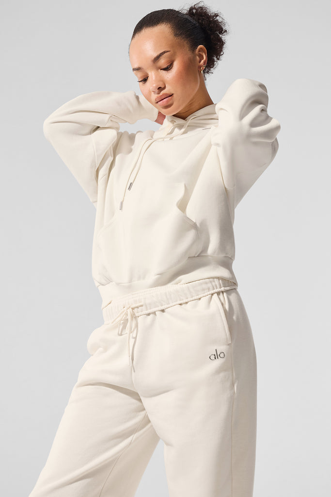 Accolade Hoodie - Ivory | ALO