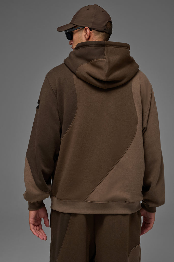 Make Waves Hoodie - Espresso Tonal | ALO