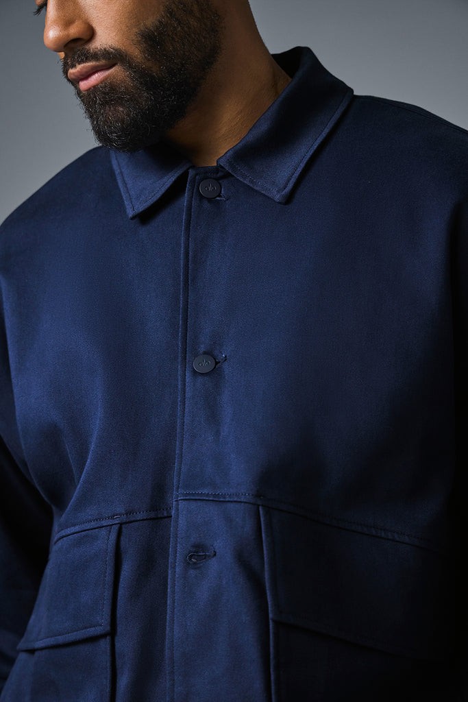 Unisex One Up Jacket - Navy | ALO