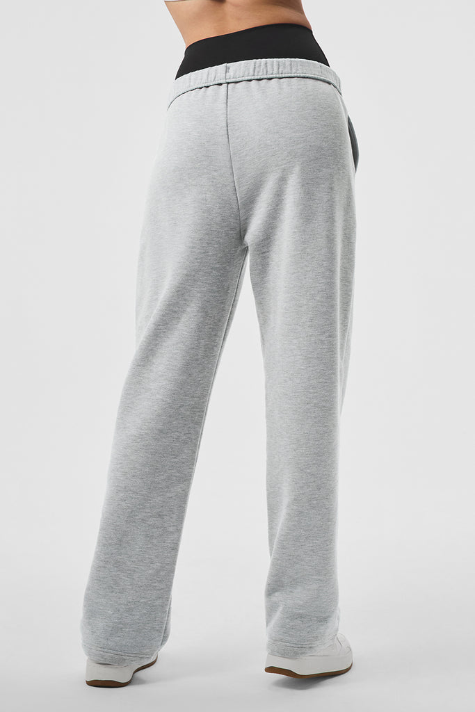 Straight Leg Womens Dark Grey Sweatpants Accolade Straight Leg