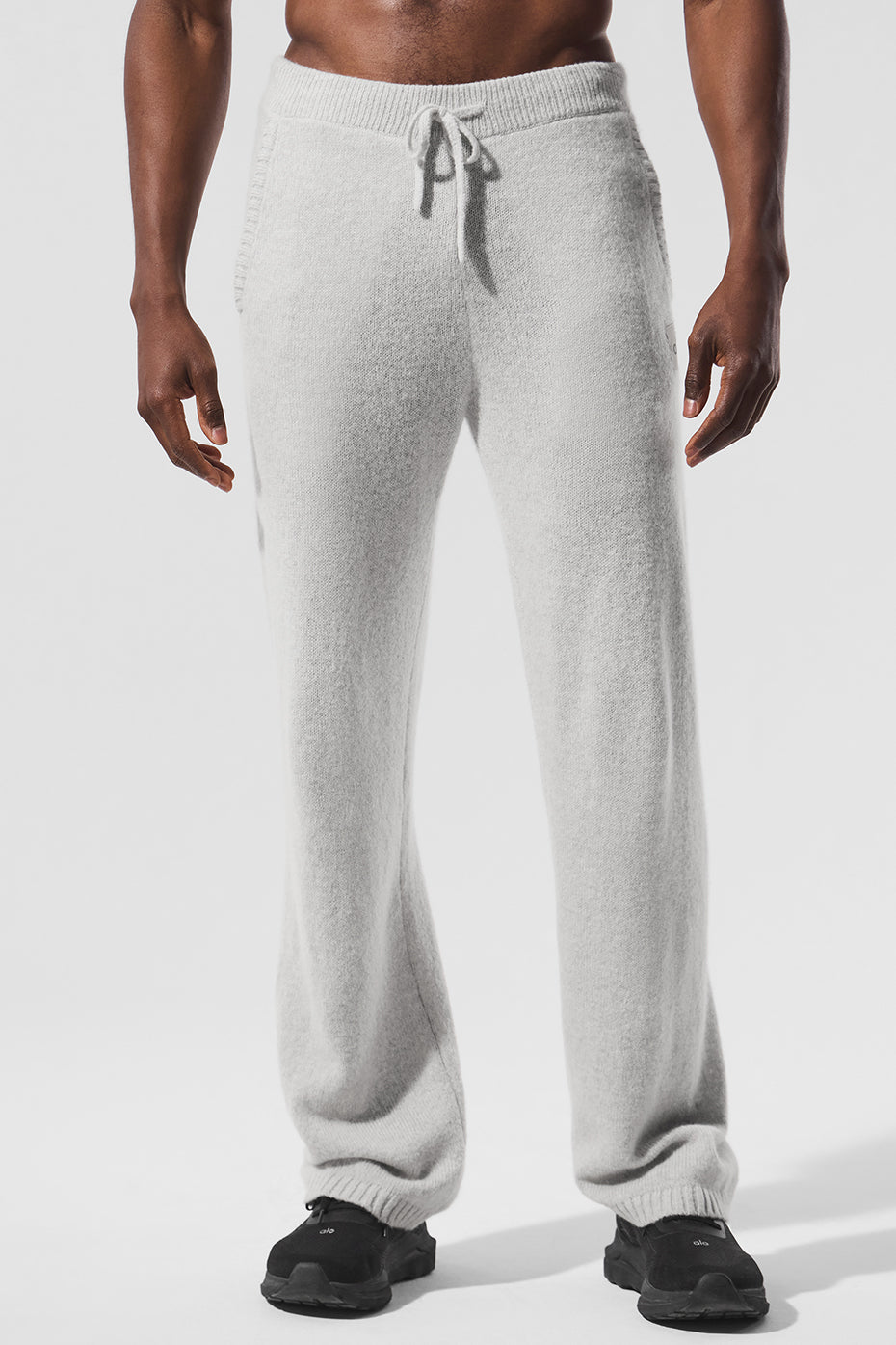 New Class Cashmere Sweatpant - Pearl Grey Heather | ALO