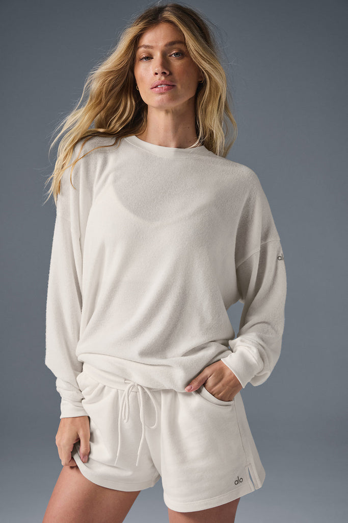 Soho Pullover Ivory ALO