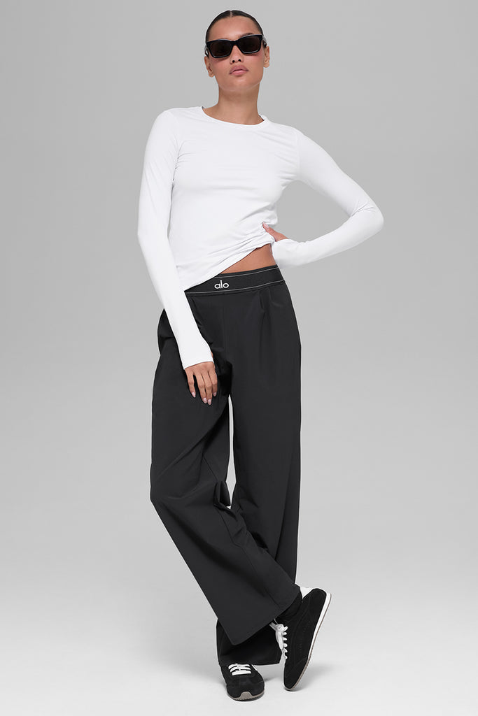 Alosoft Finesse Long Sleeve - White | ALO