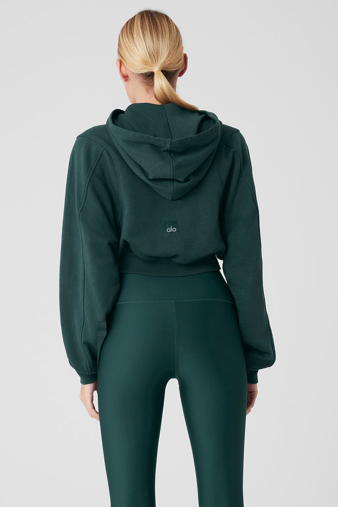 Alo Green Athletic Hoodies for Women