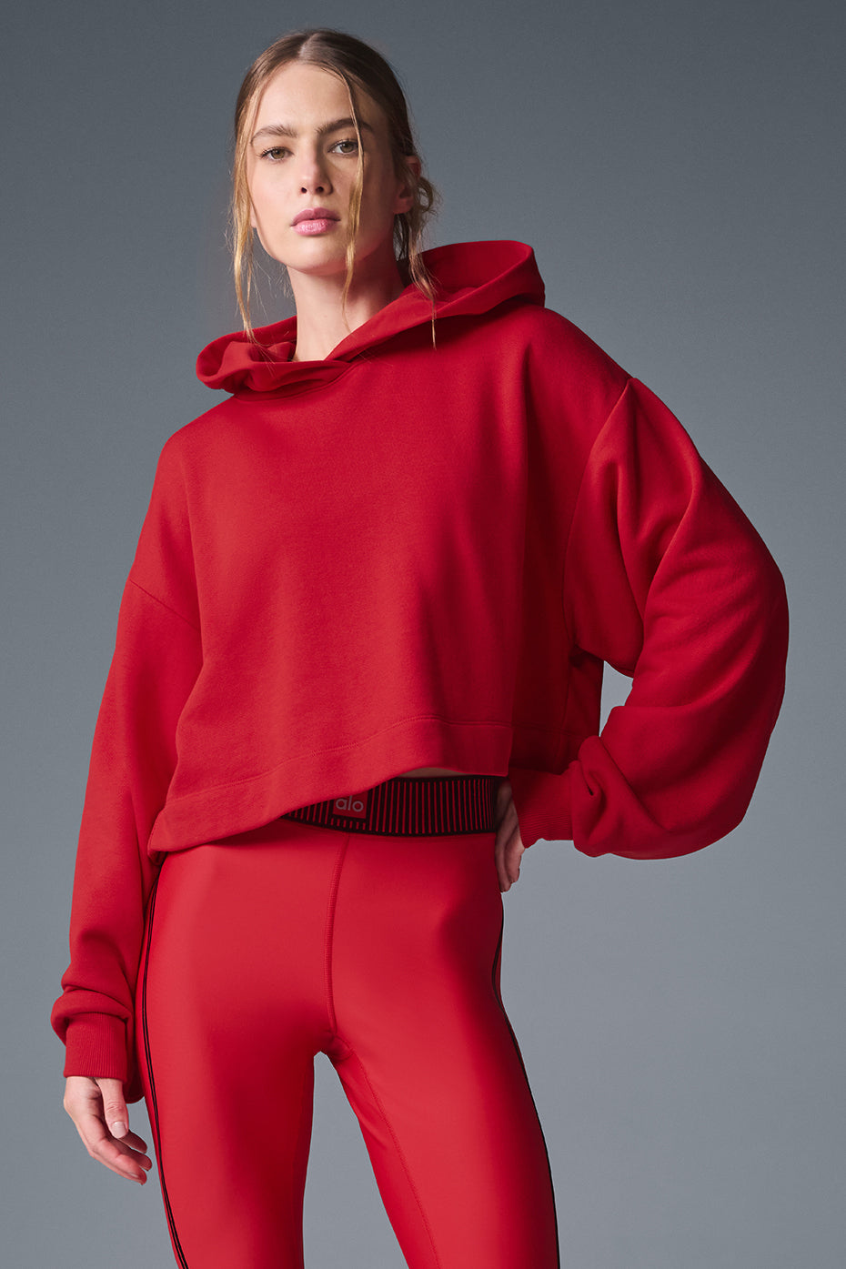 Bae Hoodie - Bold Red | ALO