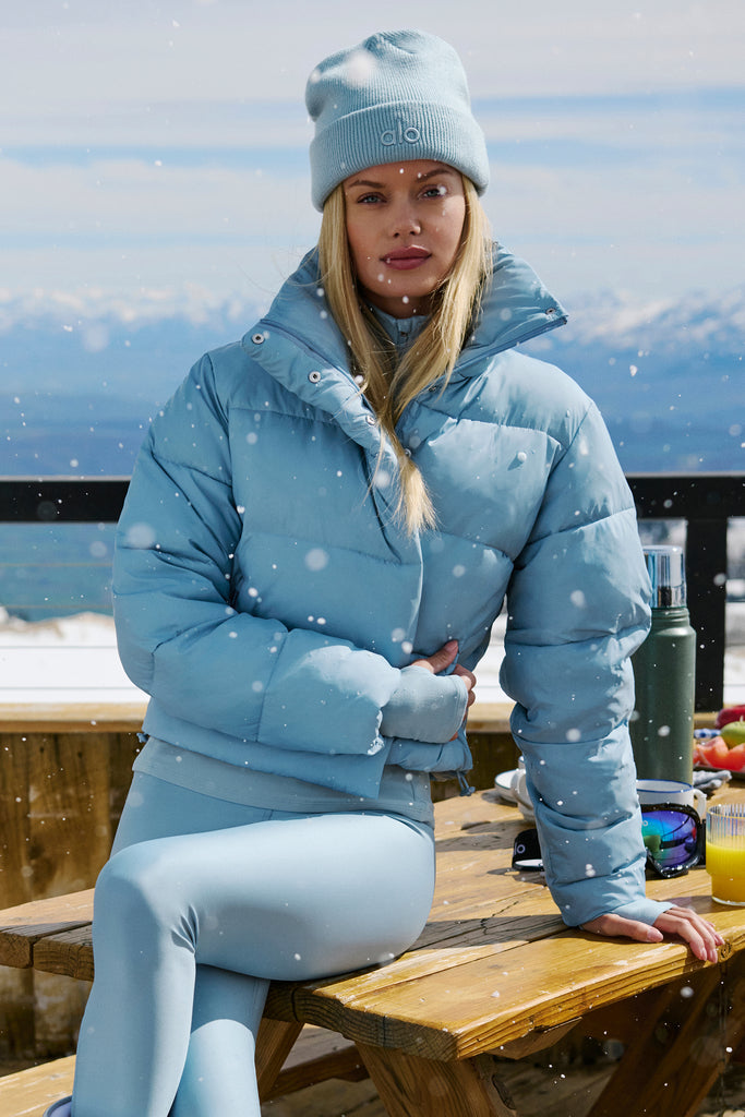 Gold Rush Puffer - Celestial Blue | ALO