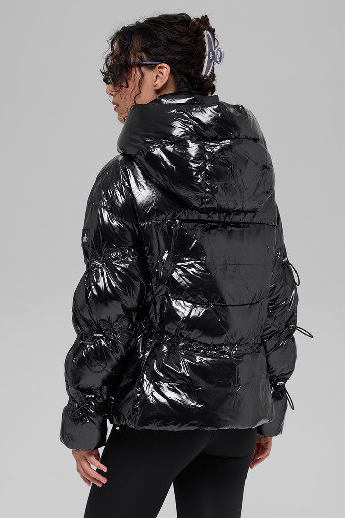 Stunner Puffer Jacket - Black | ALO