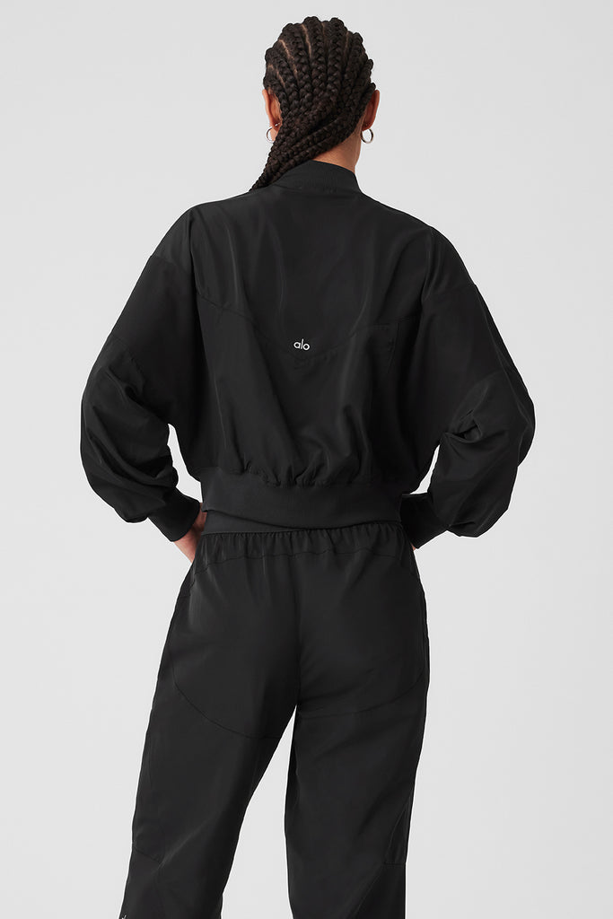 Mixed Media Reinvention Jacket - Black | ALO