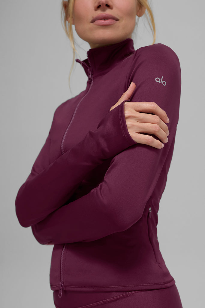 Veste Zippée Airlift Winter Warm Radiant - Bordeaux