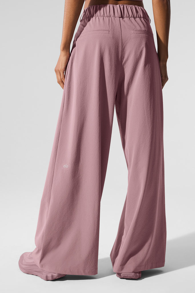 High-Waist Dreamscape Trouser (Regular) - Smoky Quartz | ALO High-Waist Dreamscape Trouser (Regular) - Smoky Quartz | ALO