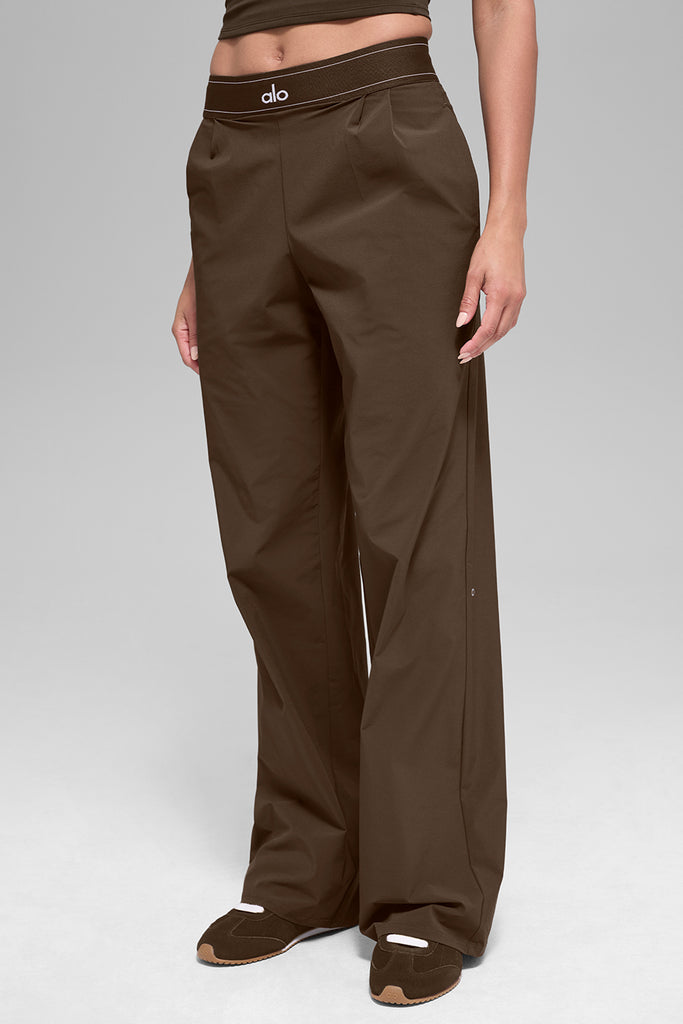 Suit Up Trouser (Long) - Espresso | ALO