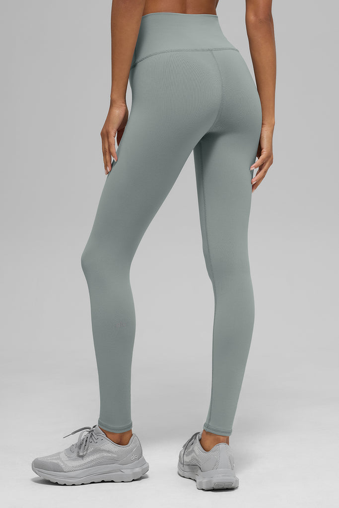 High-Waist Airbrush Legging - Lunar Grey | ALO