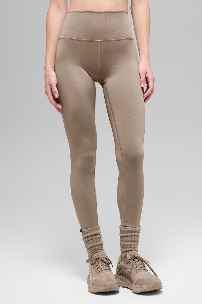 High-Waist Airlift Legging - Gravel | ALO