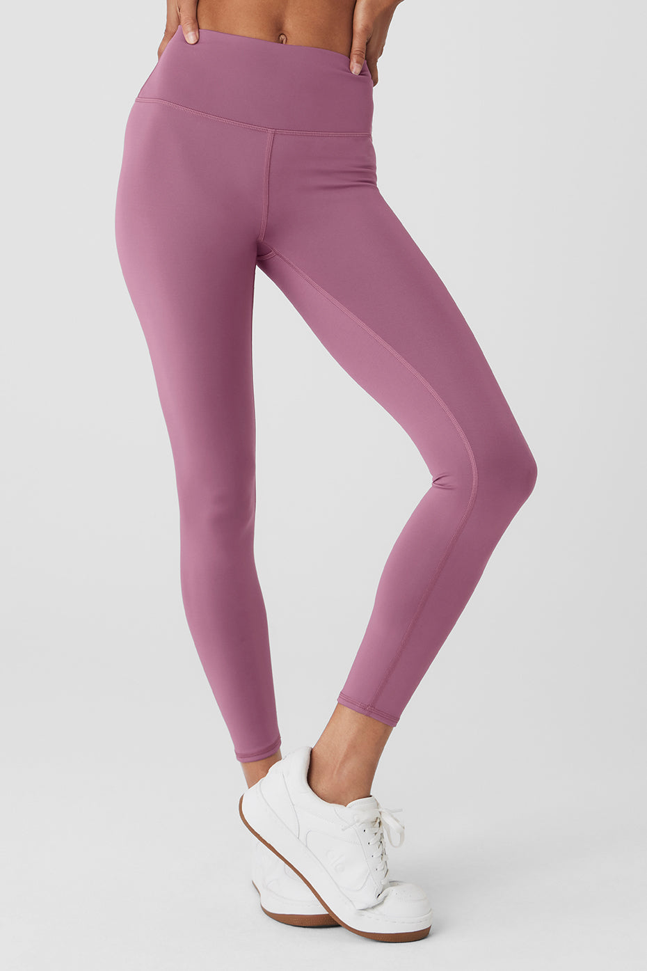 7/8 High-Waist Airlift Legging - Soft Mulberry - Soft Mulberry / M
