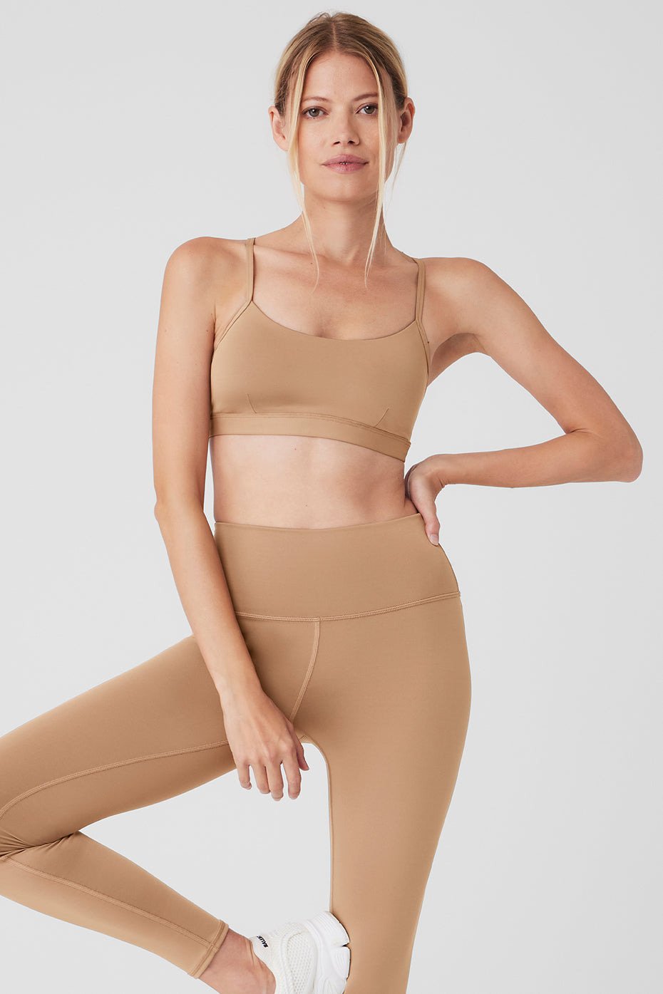 Alo Yoga Airlift Intrigue Bra In Espresso Tan Size M - $49 - From Lizanne