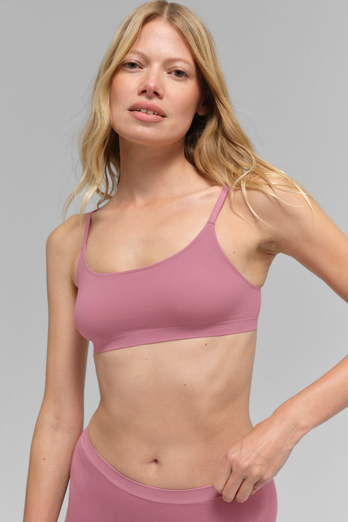 Sheer Glow Bra - Pink Wild Rose | ALO