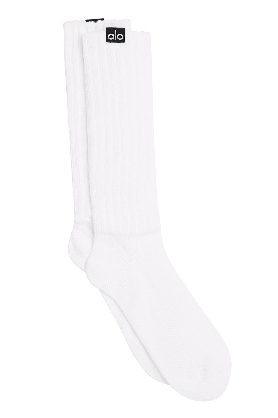 Scrunch Sock - White - White / S/M