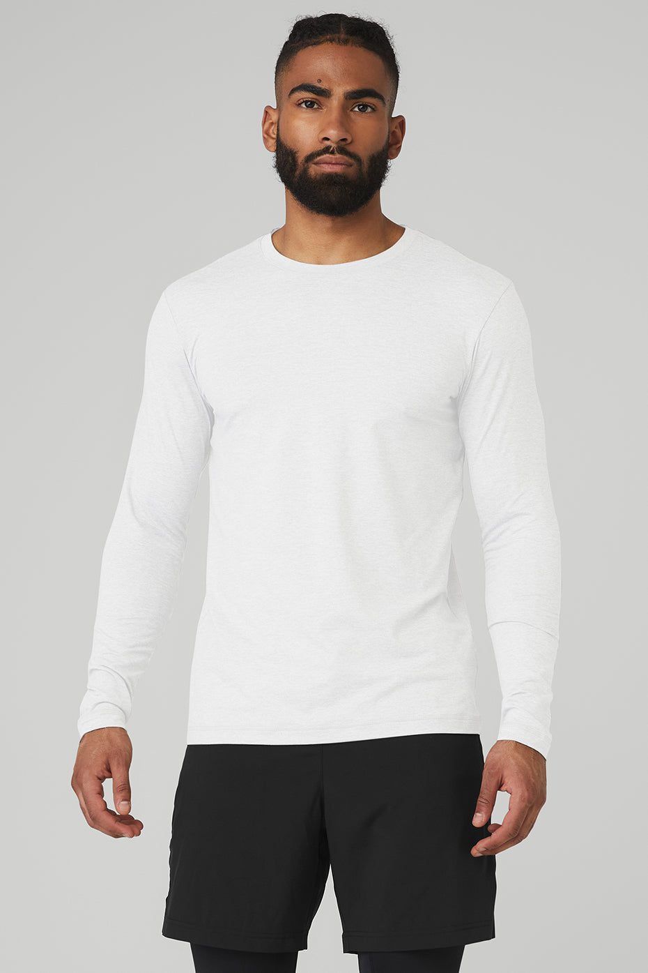 Longsleeve White T-Shirt for Men