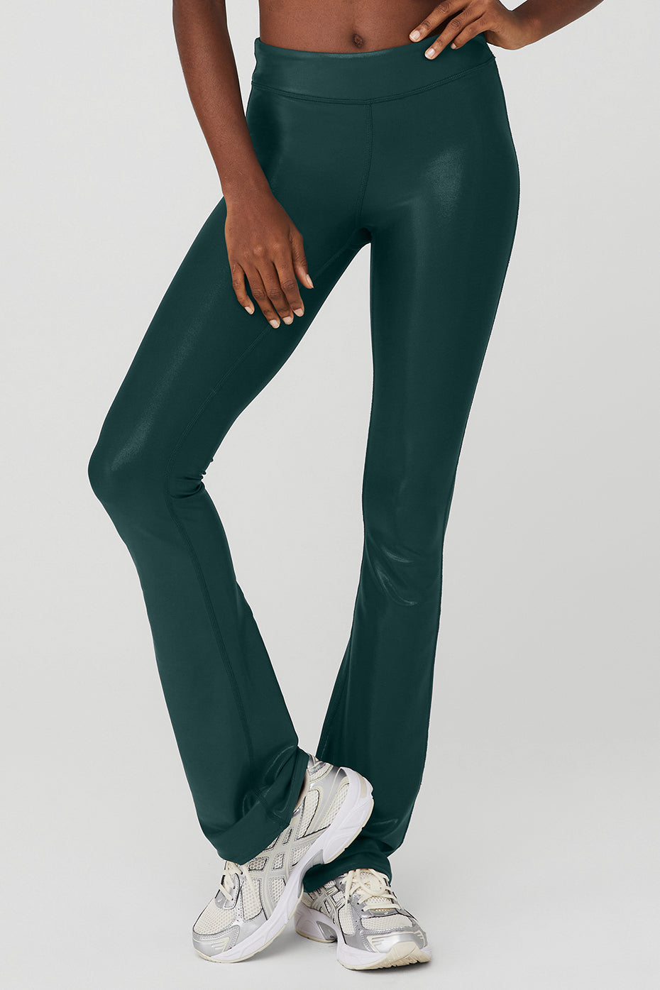 Women's Everyday Soft Ultra High-Rise Bootcut Leggings - All In Motion™  Green XS