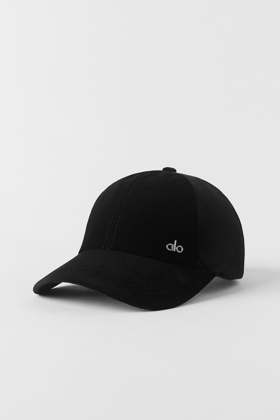 alo yoga ブラック　キャップ Velvet Off-Duty Cap - Black | ALO