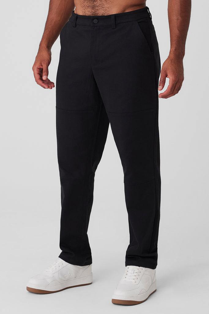 Edition Sueded Pant - Black | Alo Yoga