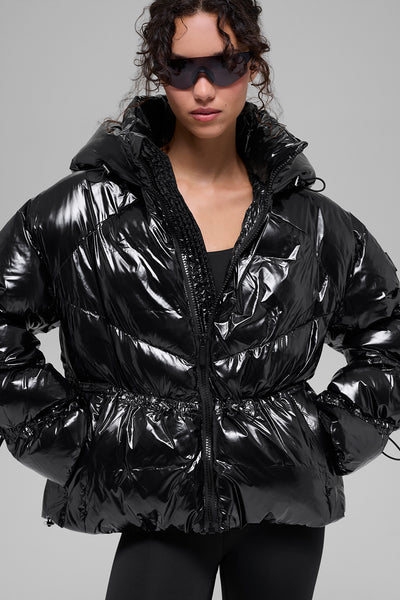 Stunner Puffer Jacket - Black | ALO