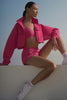 Cropped Playmaker Jacket - Pink Summer Crush