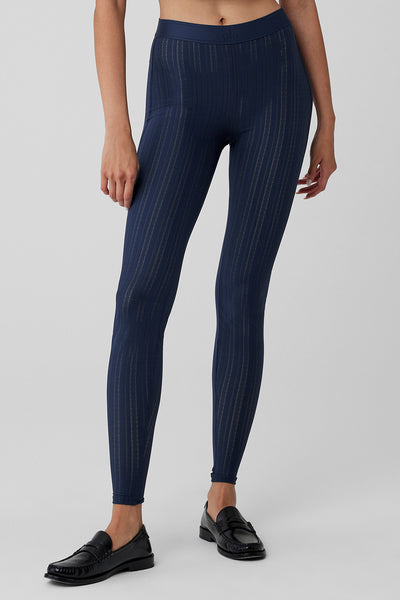 High-Waist Euphoria Legging - Navy | ALO