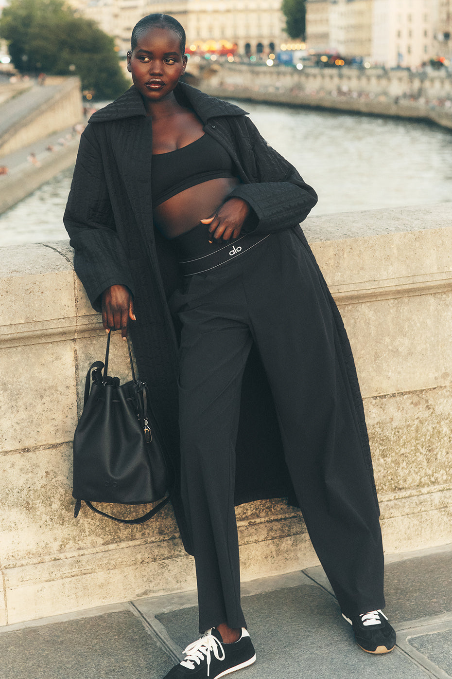 Suit Up Trouser (Regular) - Black | ALO