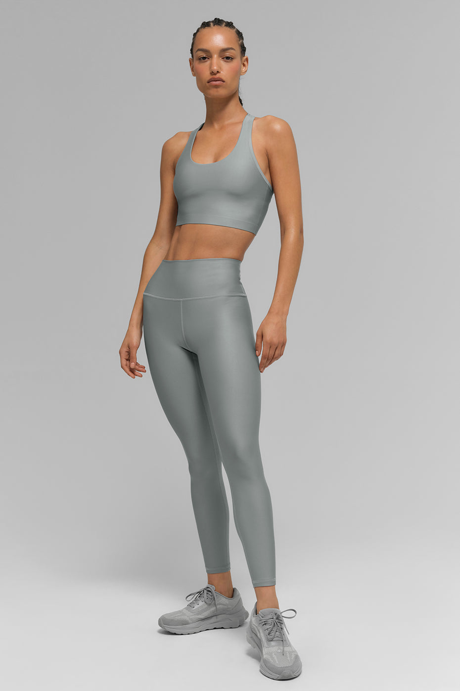 7/8 High-Waist Airlift Legging - Lunar Grey | ALO