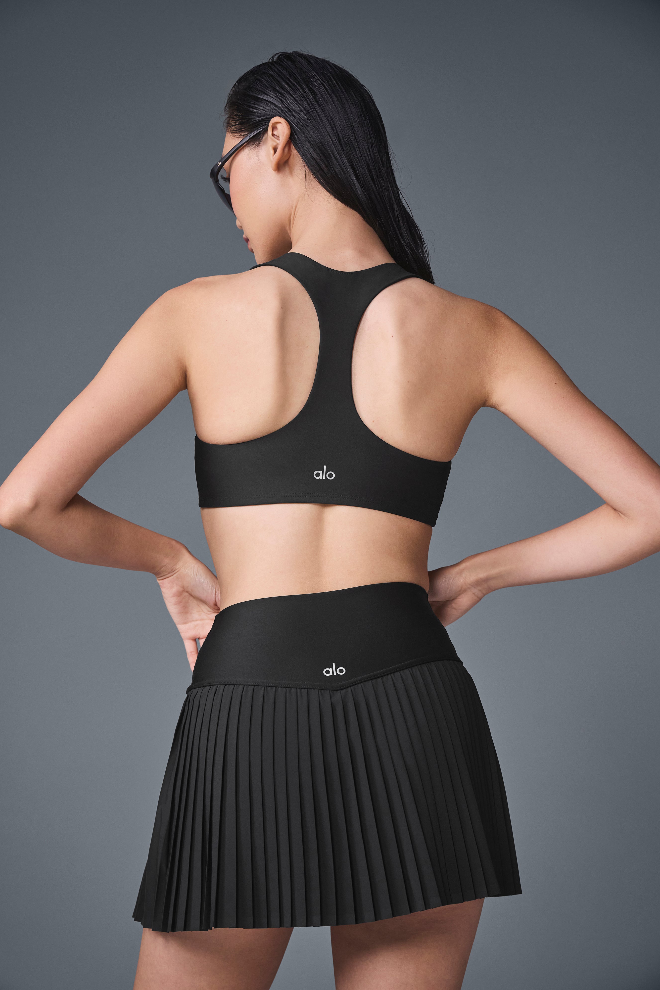 Grand Slam Tennis Skirt - Black | ALO