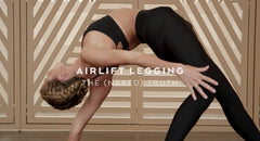 High-Waist Airlift Legging - Crystal Clear Blue