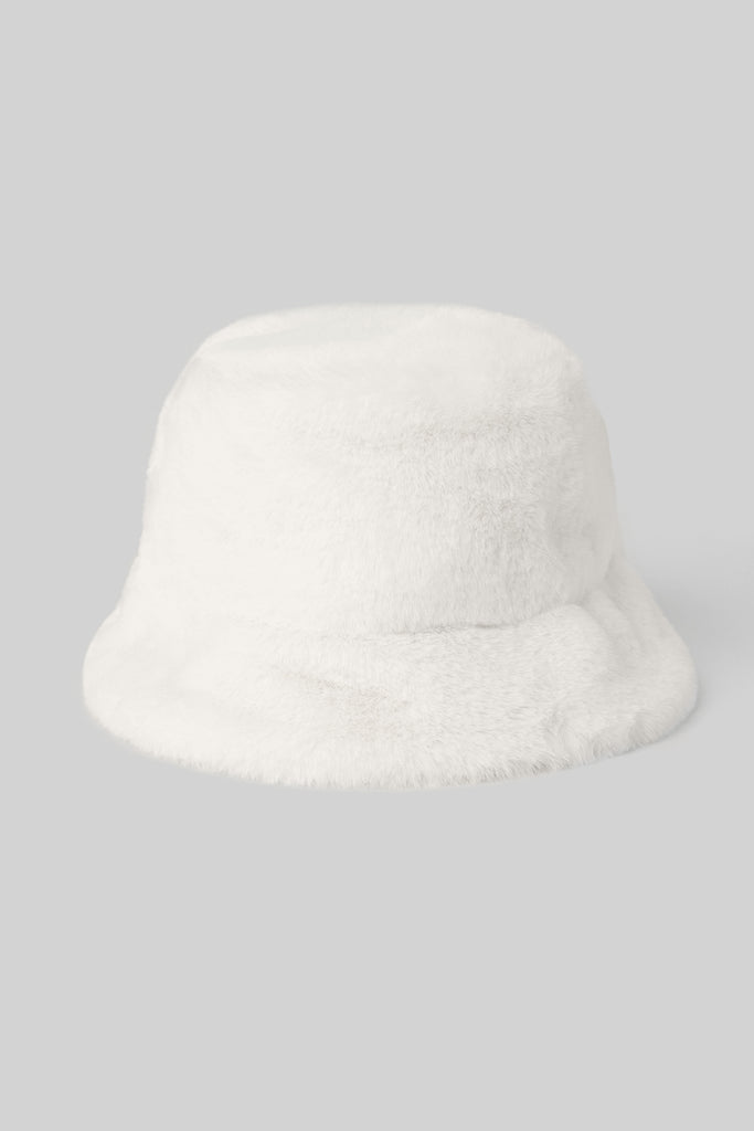 Faux Fur Bucket Hat - Ivory | Alo Yoga