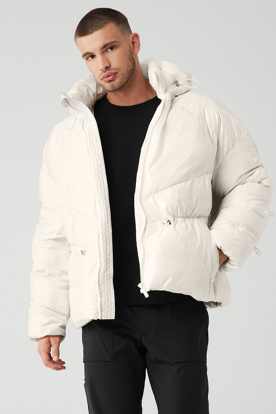 Stunner Puffer Jacket Ivory ALO