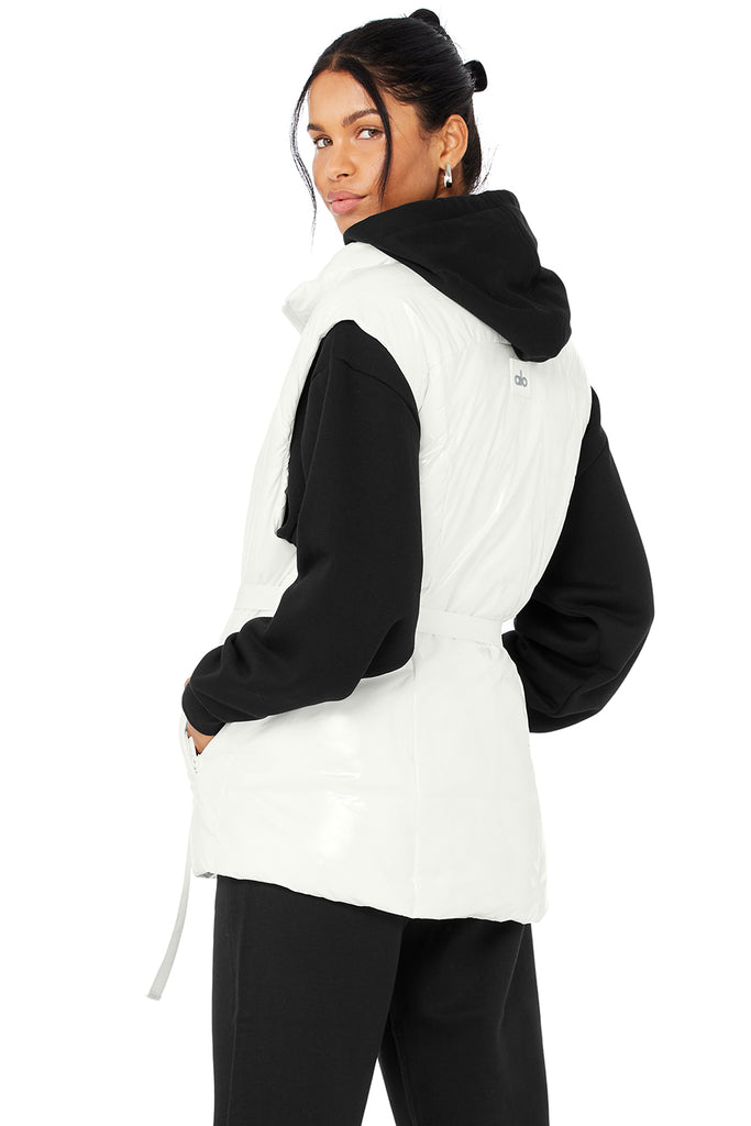 Stunner Puffer Vest - Ivory | Alo Yoga
