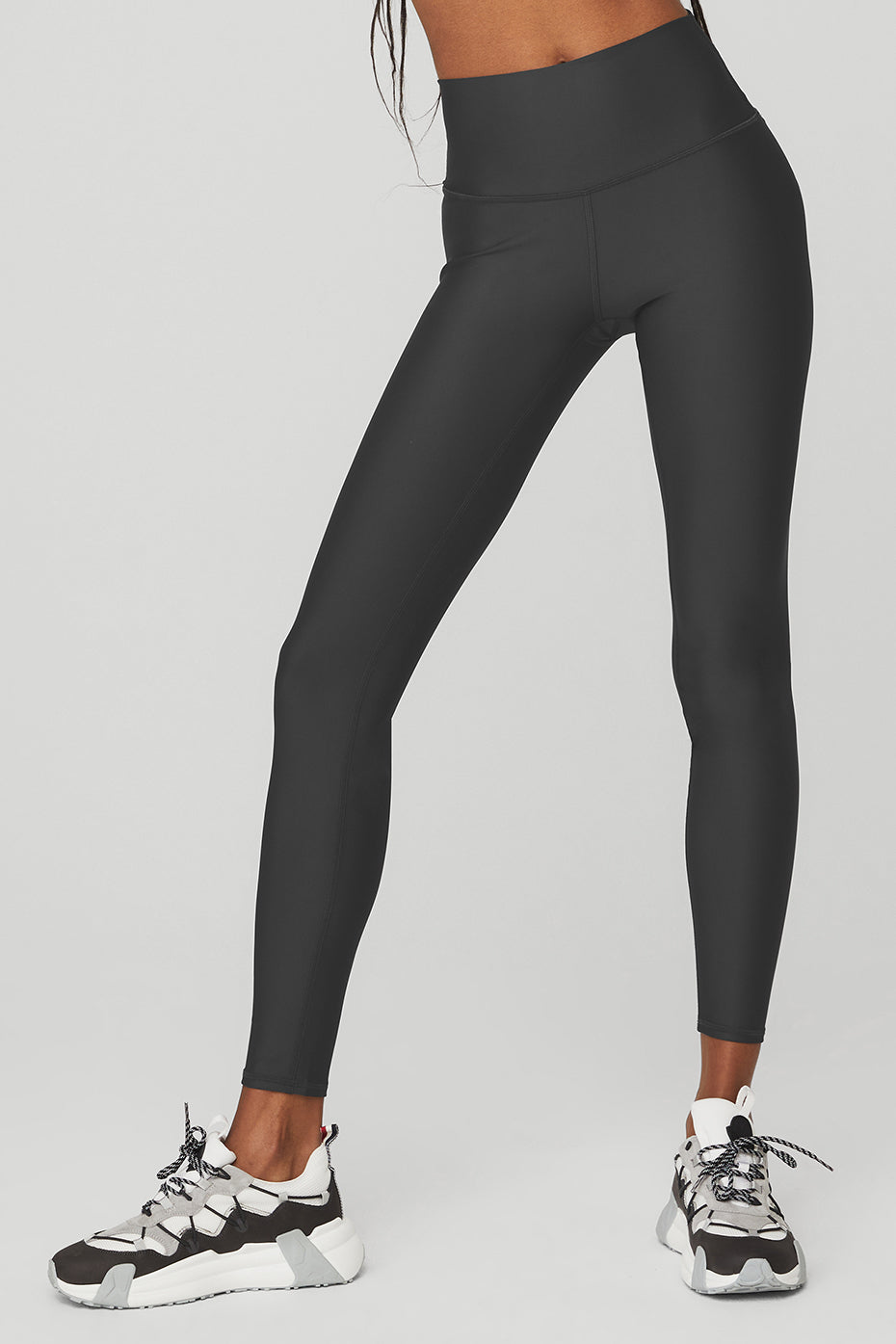 Ailan Chinlon Nylon Yoga Pant Elastic Sweat-Absorbent Bodylift Deep Squat Workout  Leggings Tights Clothing, Black, L : : Fashion